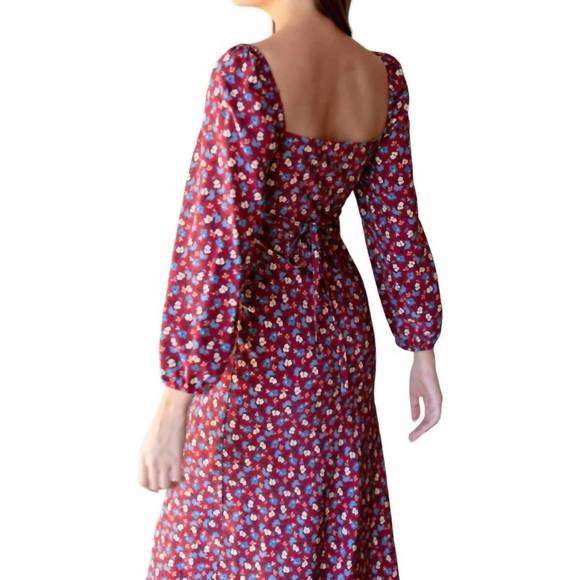 NEW EMERSON FRY franny bias dress in romey's flowers - Picture 5 of 5